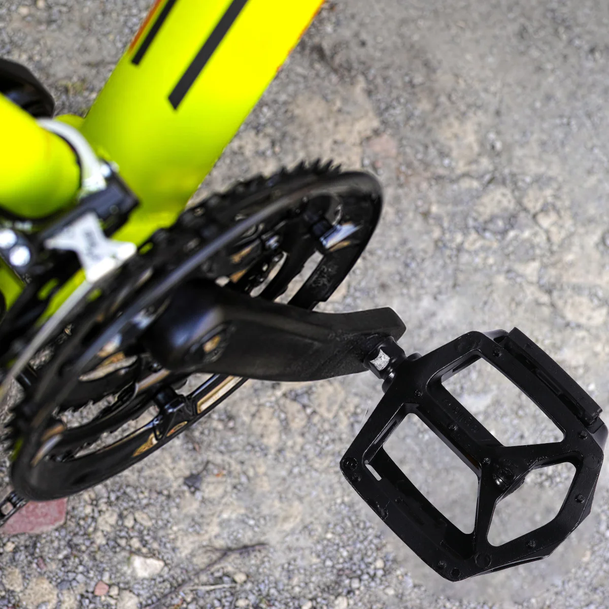 1Pair Bike Pedals Aluminum Alloy Mountain Bicycle Parts Accessories Non Slip Durable Anti Skid Cycling Pedal Plate Waterproof