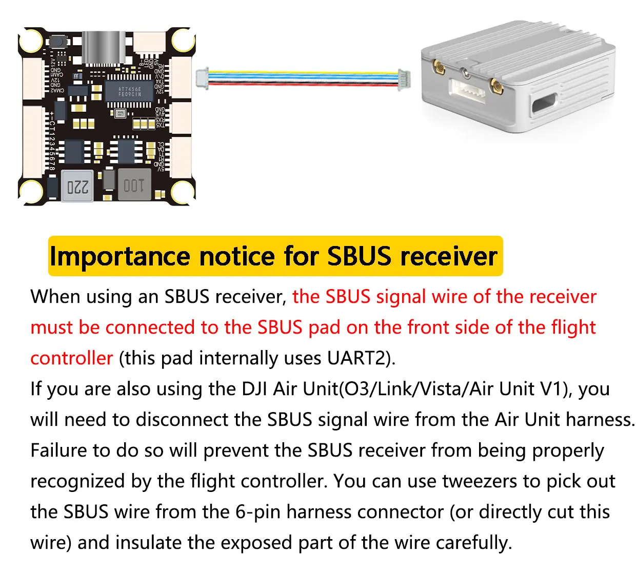 H743 Flugcontroller mit BetaFlight und Ardupilot Unterstützung, FC H743 Stack 12S 70A 4-in-1 ESC für 5-Zoll DJI RC FPV Freestyle Drohne DIY-Teil – Detail 19