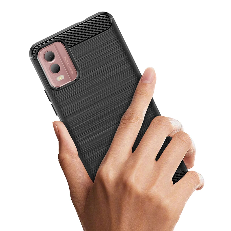 Shock Resistant Protective Phone Case For Nokia C12 Plus Soft Silicone Phone Cases For C12 Pro C22 C32 TPU Back Cover