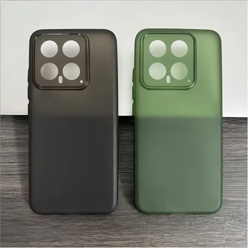 Ультратонкий силиконовый чехол 0,3 мм для Xiaomi Mi 15 14 13 13T Pro 11i 12X 12S, ультрапрозрачный матовый мягкий чехол на заднюю панель, тонкий бампер
