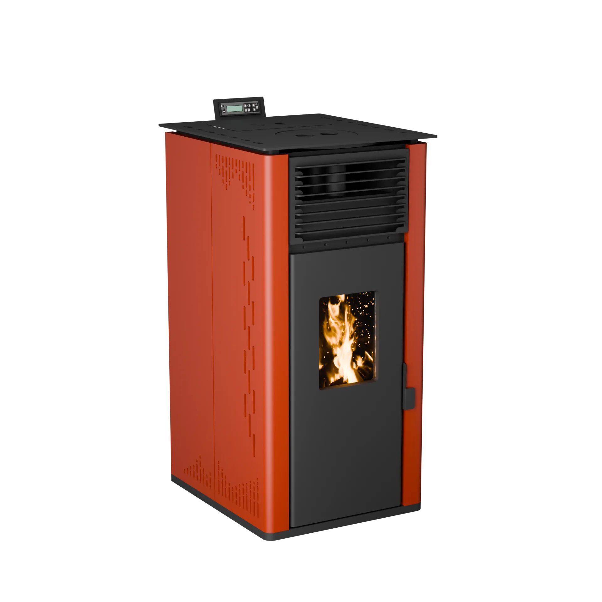 

6KW Indoor Pellet Stove for Living Room Easy-to-Install High-Efficiency Energy-Saving Biomass Cast Iron Freestanding