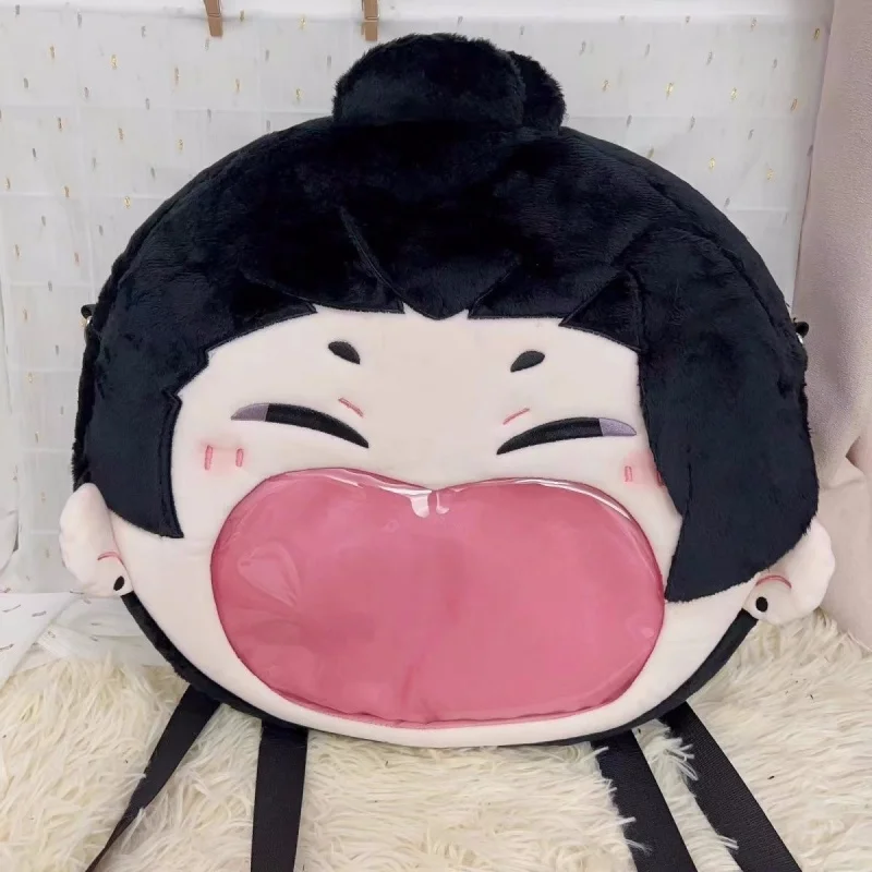 Anime Geto Suguru Jujutsu Kaisen Transparante Pluche Rugzak Messenger Bags Cartoon Schoudertas