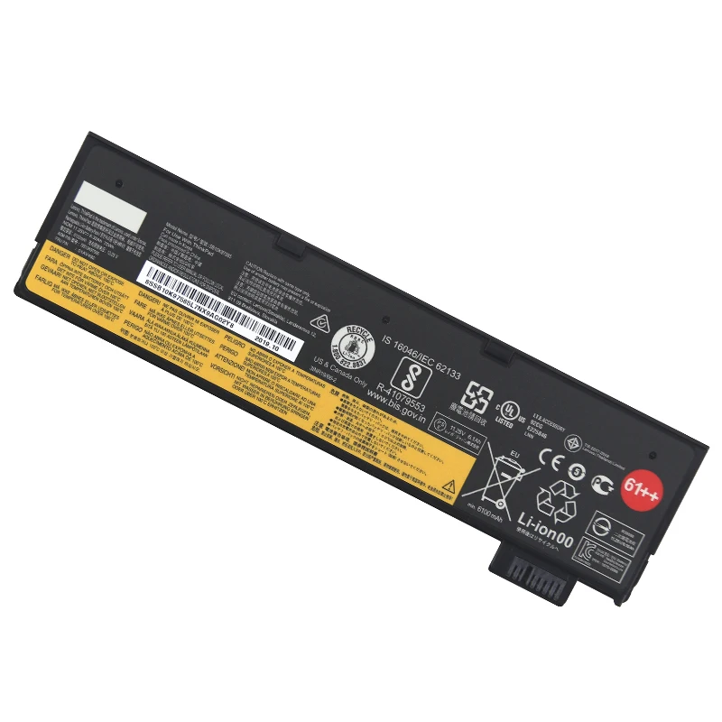 Imagem -05 - Bateria do Portátil para Lenovo Thinkpad Thinkpad T470 T480 T570 T580 P51s P52s 01av427 01av428 01av423 Sb10k97580 61 ++