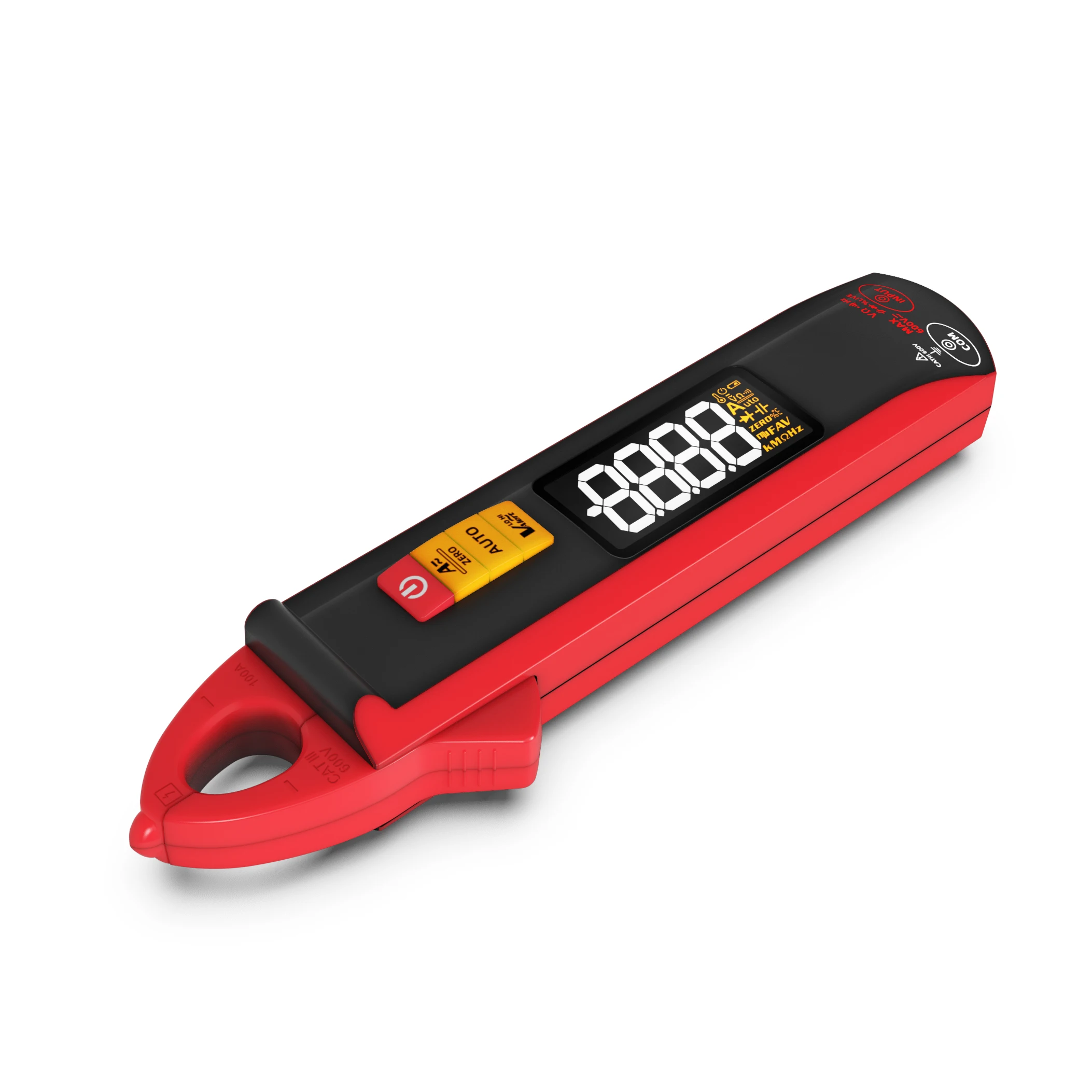BSIDE NEW Digital Clamp Meter 100A Auto-ranging Non-contact Current Voltage Frequency Temperature Voltmeter Multimeter