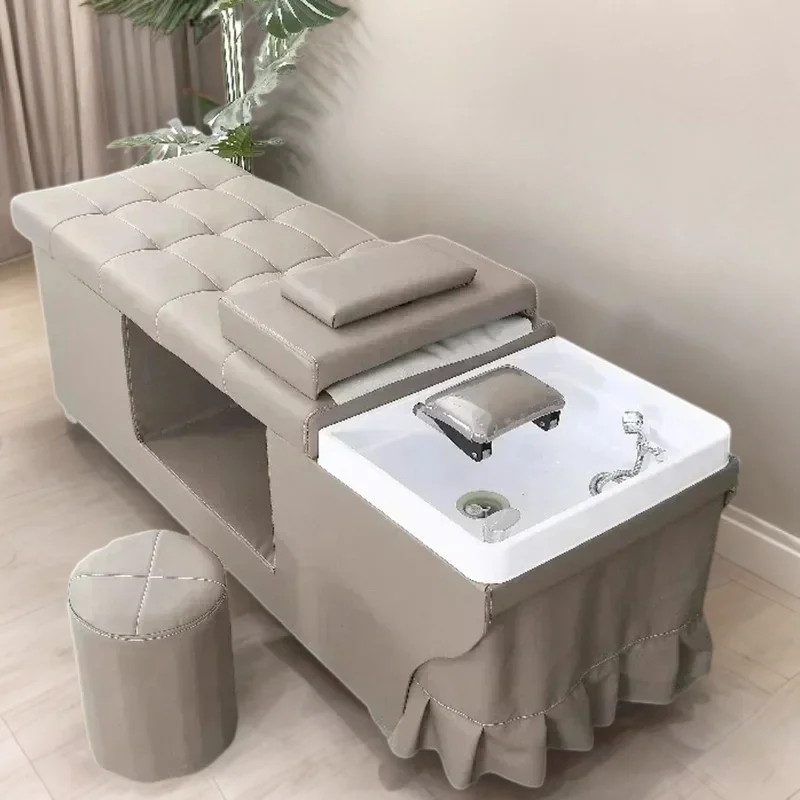 

Pedicure Economic Spa Women's Beauty Salon Chairs Interior Barber Wash Japanese Treatment Water Capilar Japones Bed Cosmetic