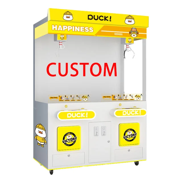 Coin-Operated Games Claw Crane Machine Plush Vending Arcade Metal Cabinet with Bill Acceptor Amusement KitsToy Doll Machine