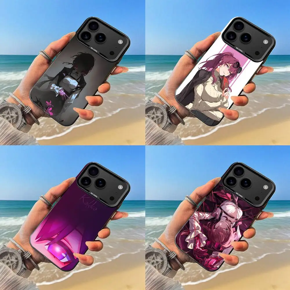 

Game K-Kafka on Star R-Railway Phone Case Black case for iPhone17,16,15,14,13,12,Pro,Max,Plus,E,SE4,Air,Mini