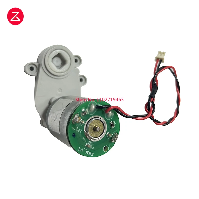 محرك الفرشاة الرئيسي الأصلي الجديد لقطع غيار مكنسة كهربائية روبوتية Roborock Qrevo ملحقات محرك علبة التروس الرئيسية