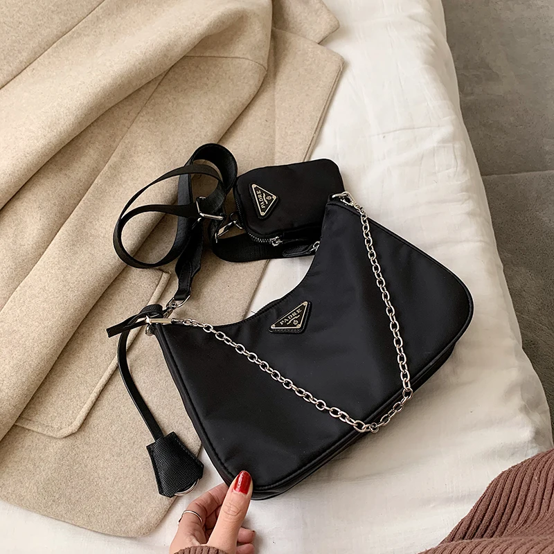 

Fashionable Versatile Crossbody - French Niche New Style Trendy High-End European American Sweet Retro Casual Women's Bag