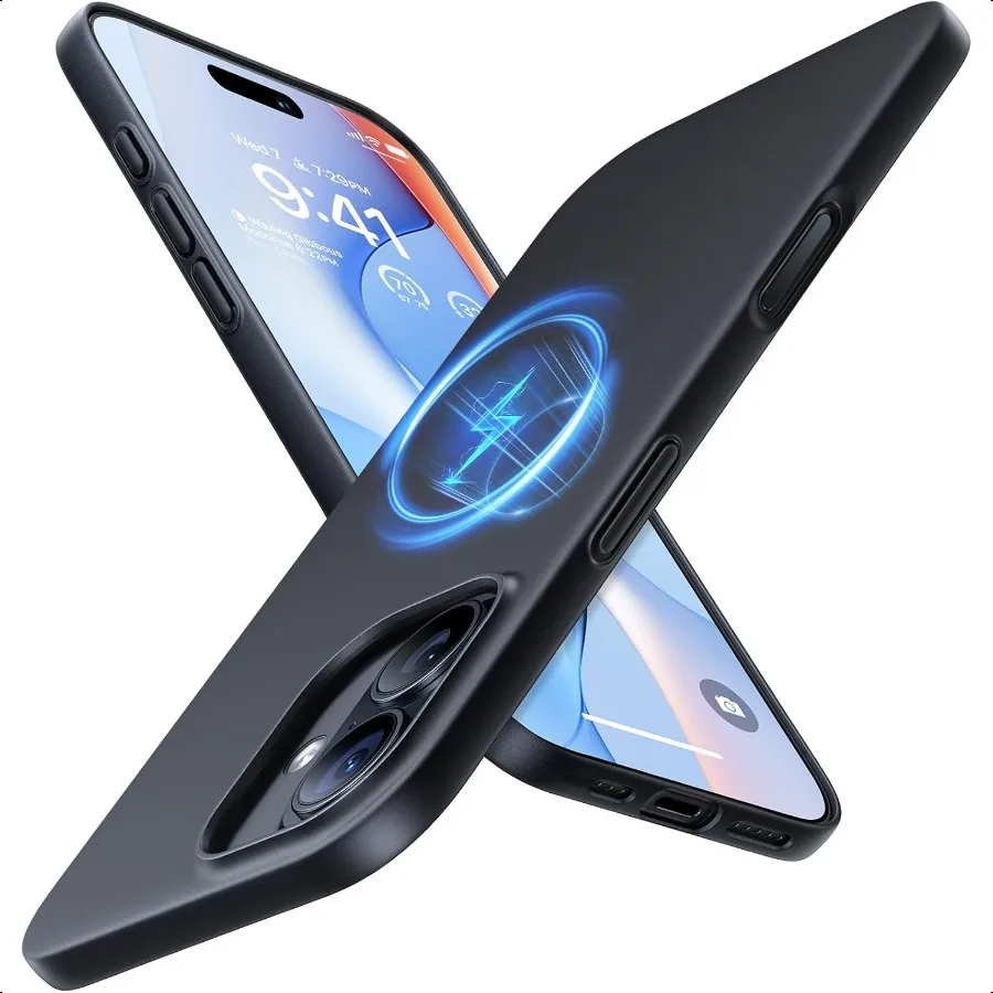 

TORRAS Magnetic Slim Fit for iPhone 17 Case UltraThin Compatible with MagSafe Stronger Magnetic + Thinner Lightweight Matte Ant