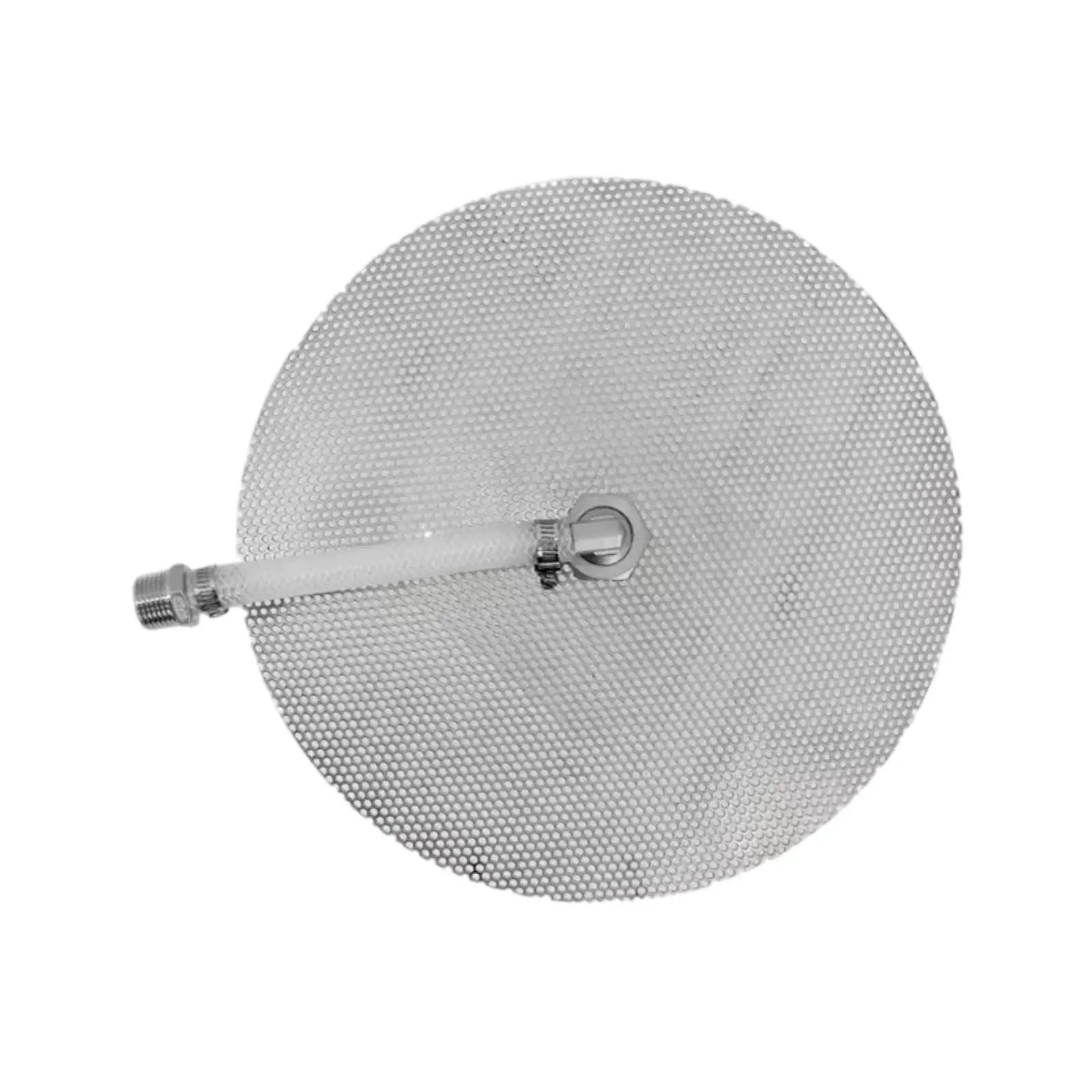 Mash Tun False Bottom Replace Attachment Stainless Steel Universal 3/8 inch Hose Barb x 1/2 Mpt Locknuts for All Grain Brewing