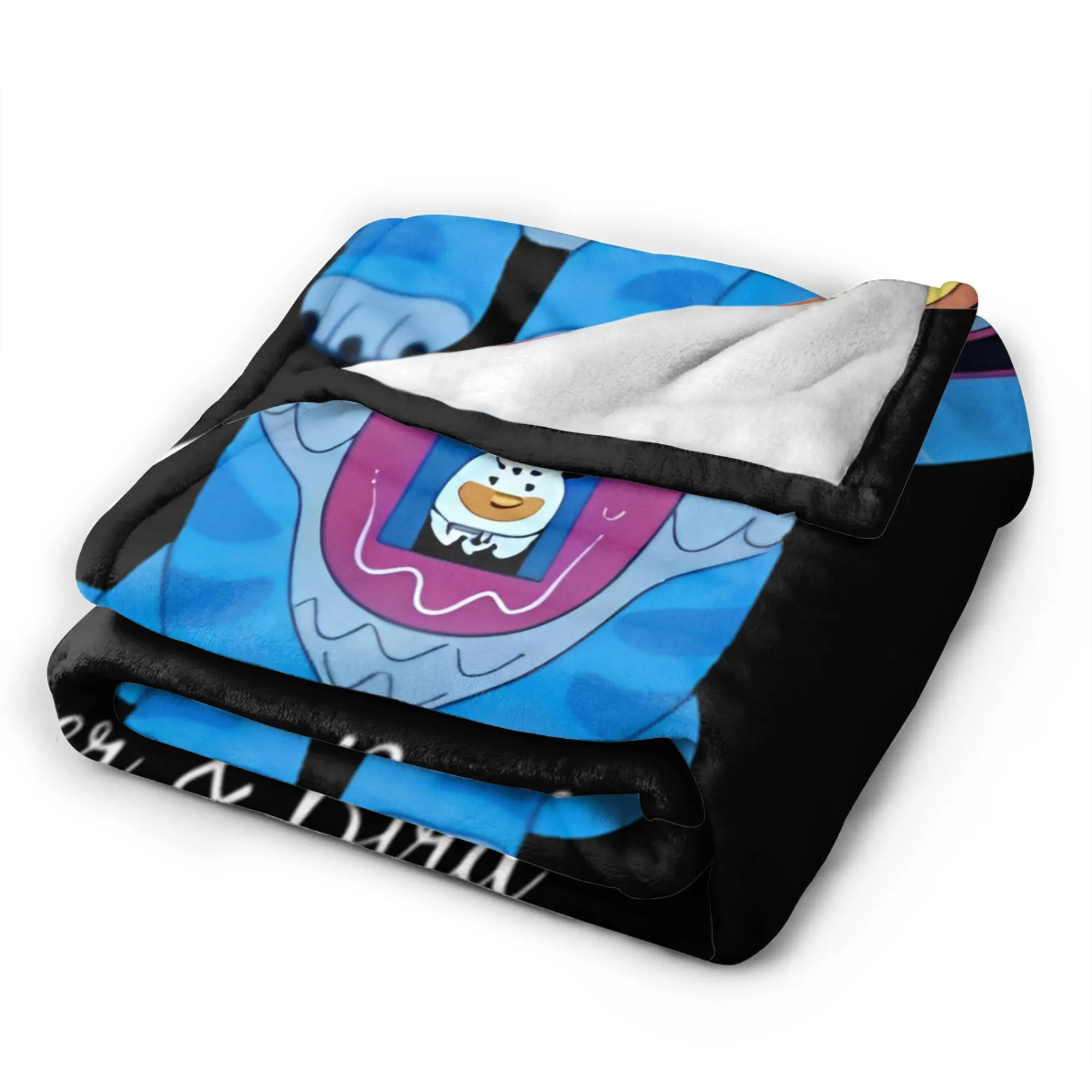 K-pop Demon Hunters-Manta de felpa de tigre y pájaro para niños, ropa de cama de franela para decoración del hogar, colcha de calidad de diseño cálido, regalo