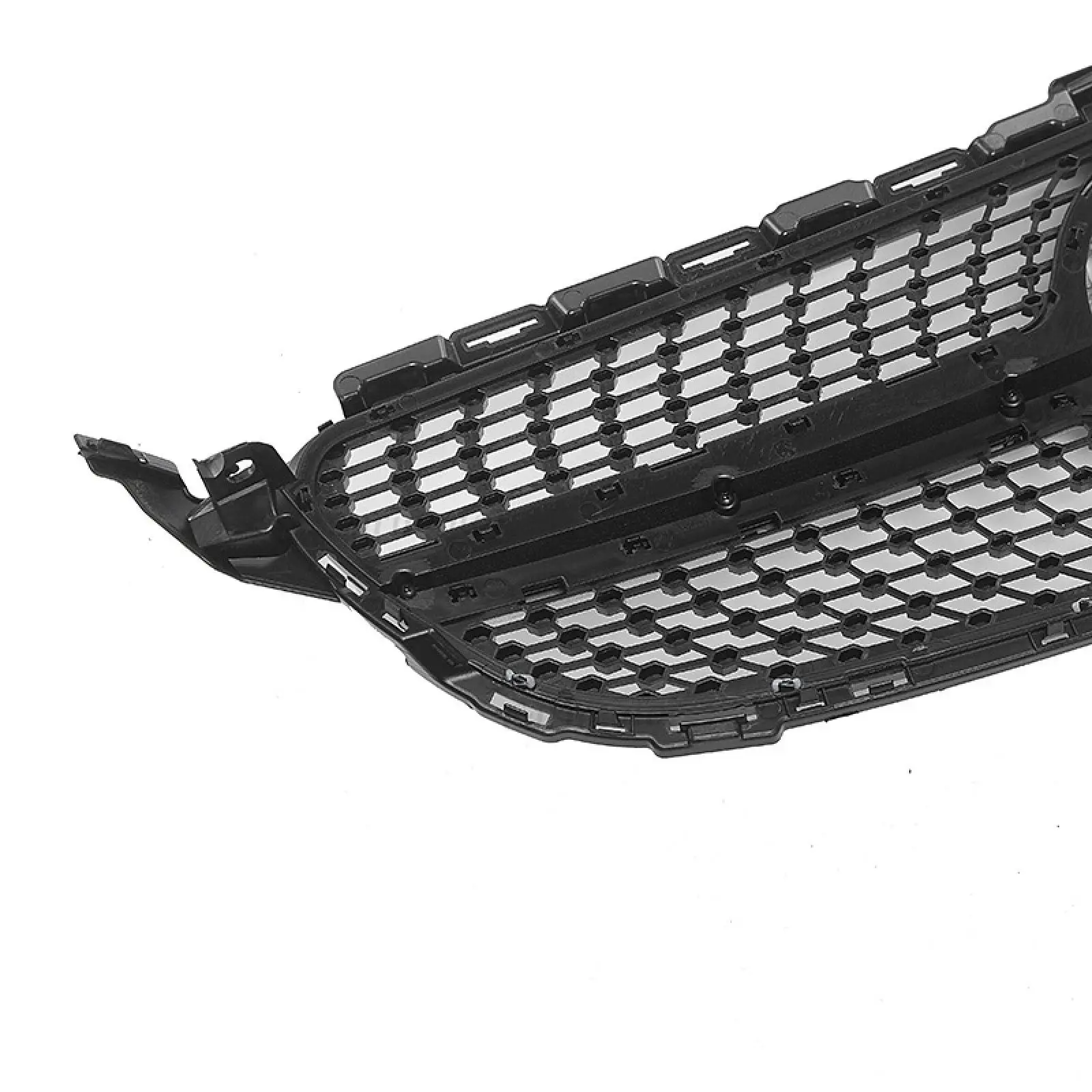 1pc Front Grille For Mercedes Benz W205 C200 C250 C300 C350 2019 Diamond Style