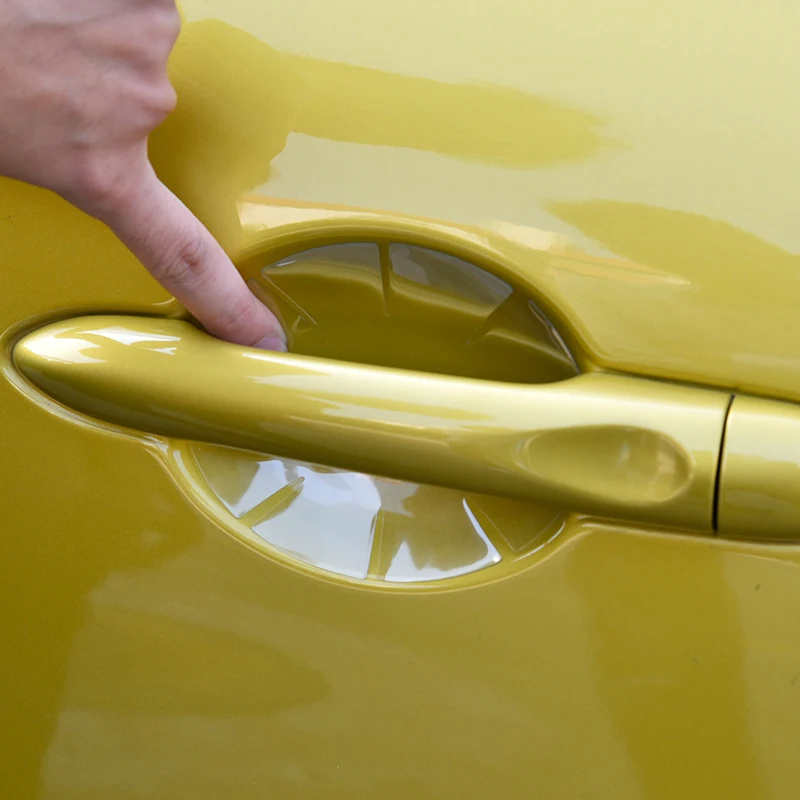 

4PCS Strength Anti Acratch Film Car Wrist Of Door Protective Film Door Bowl Handle Stickers For Smart Forfour Accessories