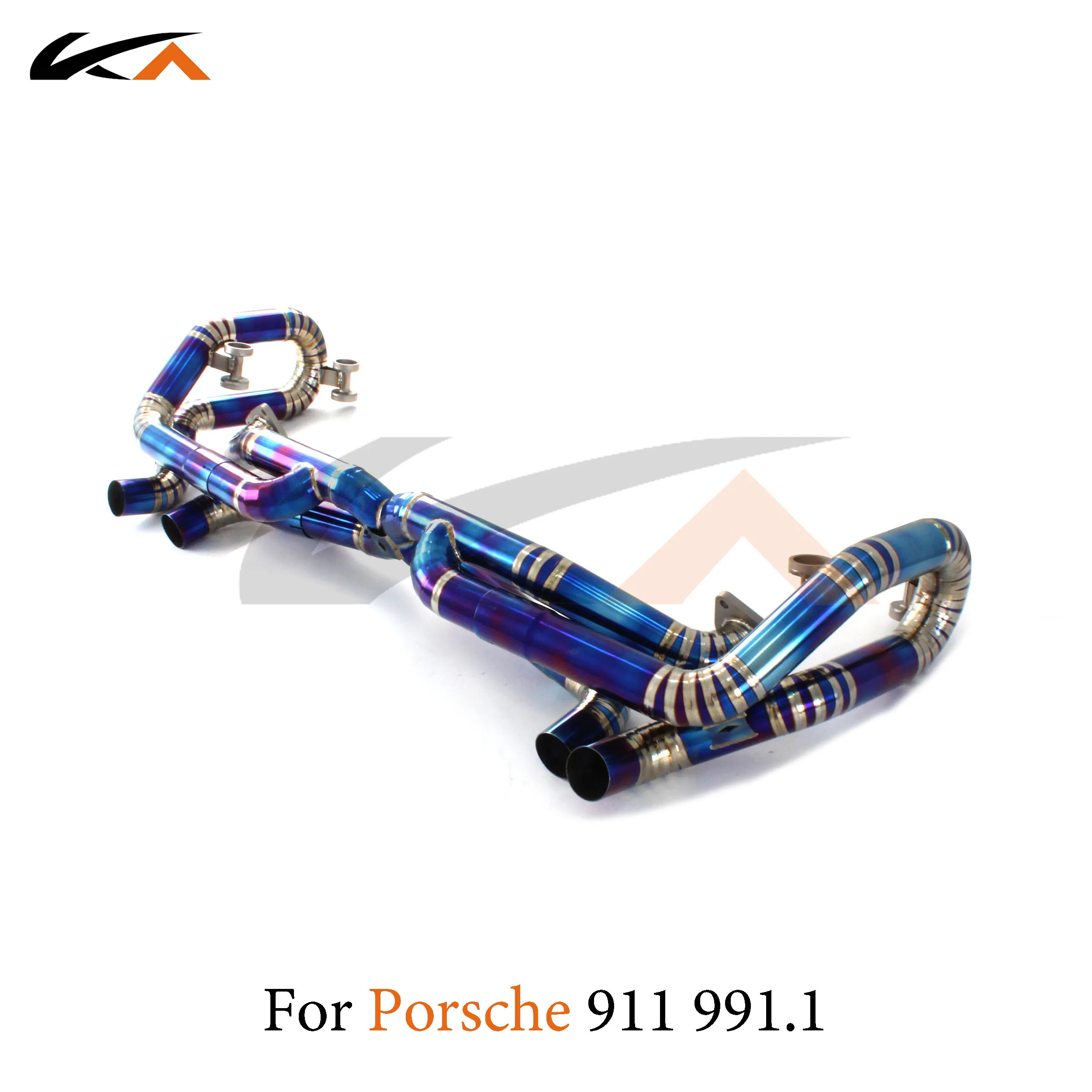 

KA Tuning exhaust system titanium alloy catback for Porsche 911 991.1 3.4 rear section performance parts straight pipe