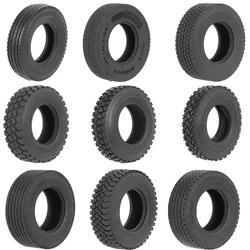 2pcs Anti-skid Tires for 1/14 Tamiya RC Truck Car Scania BENZ VOLVO MAN Diy Parts Toys