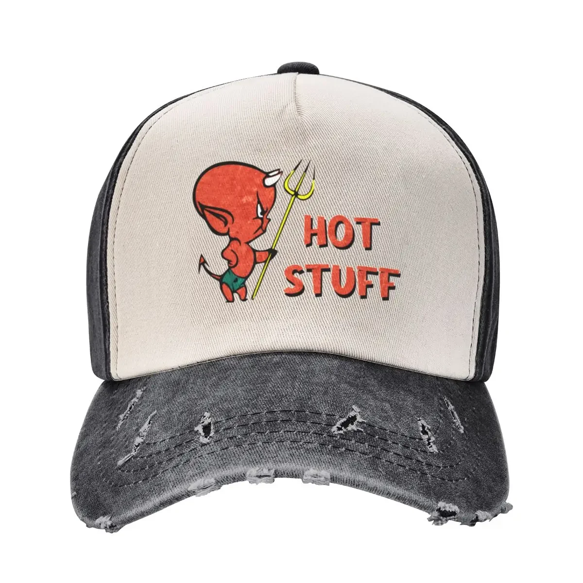 Hot Stuff Baby Devil Baseball Cap birthday Golf Cap fishing hat Men Luxury Brand Women's