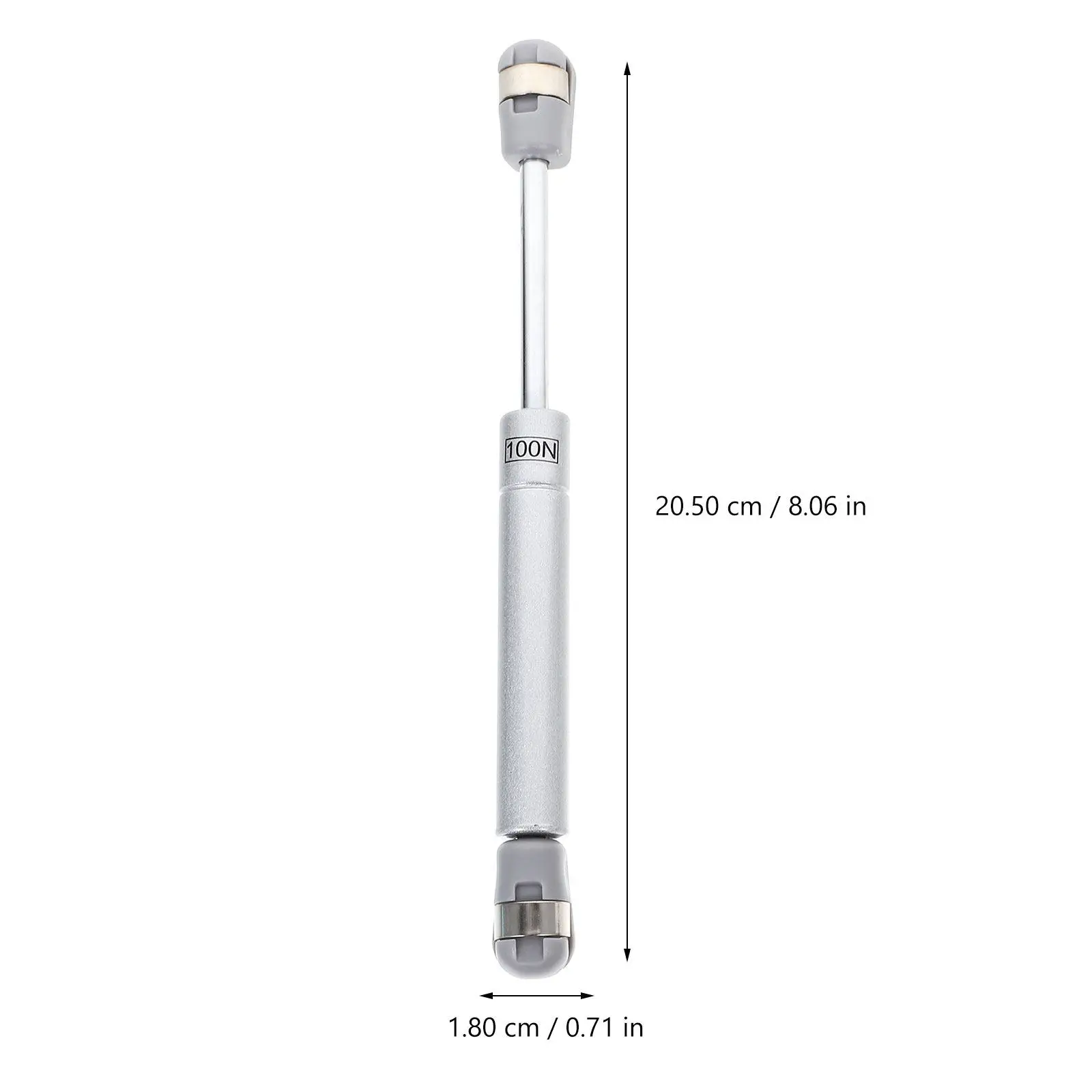 2Pcs Pneumatic Lid Support Hinge Cold Rolled Steel Cabinet Lift Gas Struts Heavy Duty Soft Close Folding Hinges