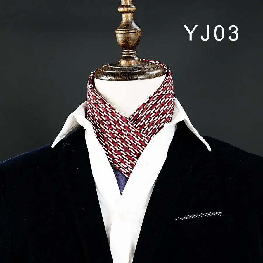 Men's Double-Sided Velvet Scarf for Autumn Winter Neck Warmer Versatile Suit Trench Coat Style Simple Wide Long Scarf