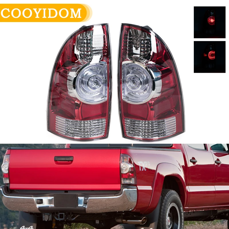 

Светодиодный задний стоп-сигнал для Toyota Tacoma Pickup 2005-2015, указатели поворота, задний фонарь в сборе 8156004160 8155004150