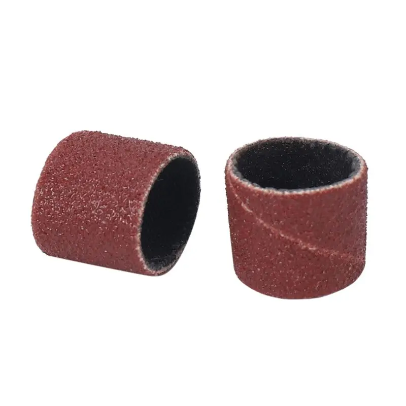 AC23-600Pc 1/2 Inch Sanding Bands Kit With 2 Sanding Drum Mandrel For DREMEL Rotary Tools
