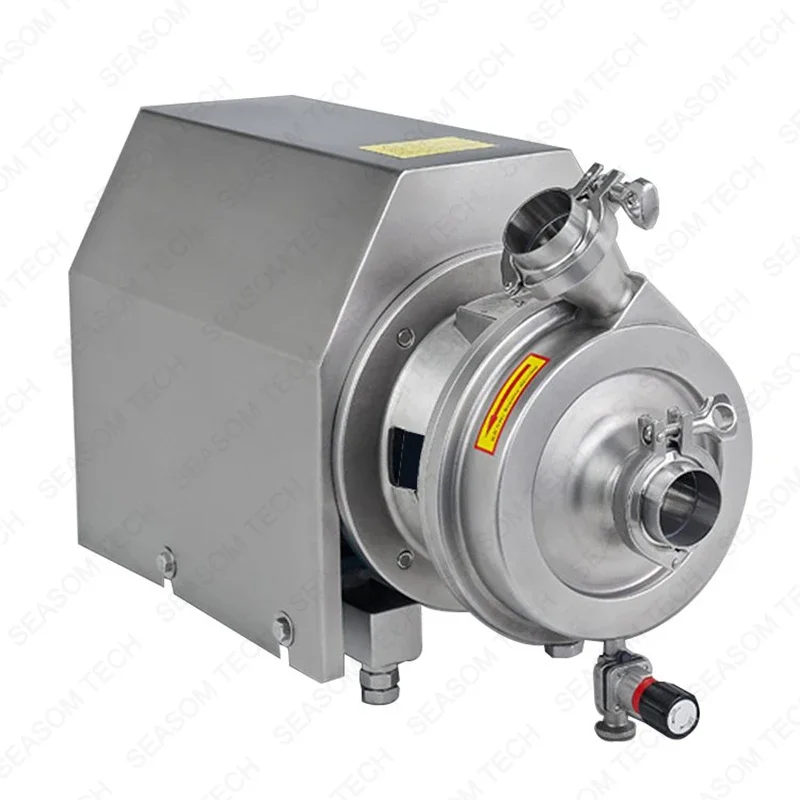 tri clamp inox ss variable frequency cip self priming small sanitary stainless steel dairy milk beer centrifugal pump