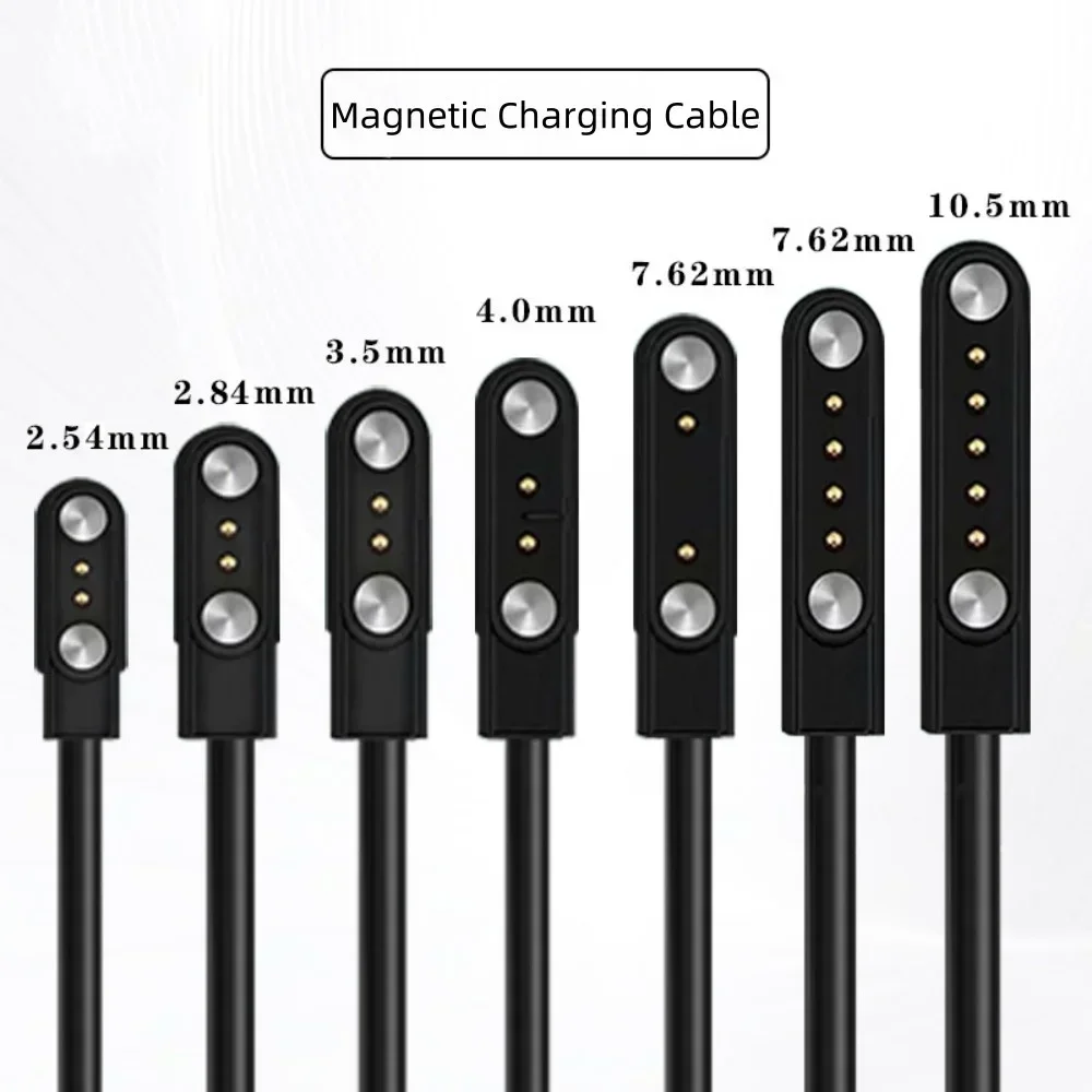 Smart Watch Magnetic Charging Cable USB Charger 2Pin 4Pin 5Pin Power Line For Smartwatch Earphone Glasses Juicer Beauty Devices