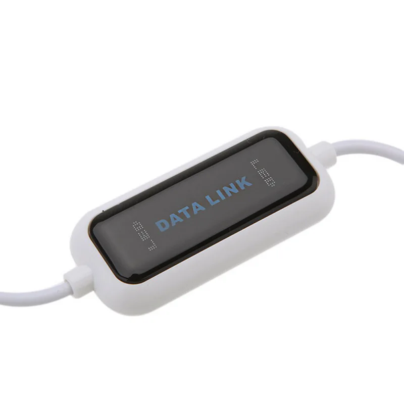 PC para PC Online Compartilhar Link de Sincronização, Dados Diretos, Transferência de Arquivos, Cabo LED Bridge, Cópia Fácil entre 2 Computadores