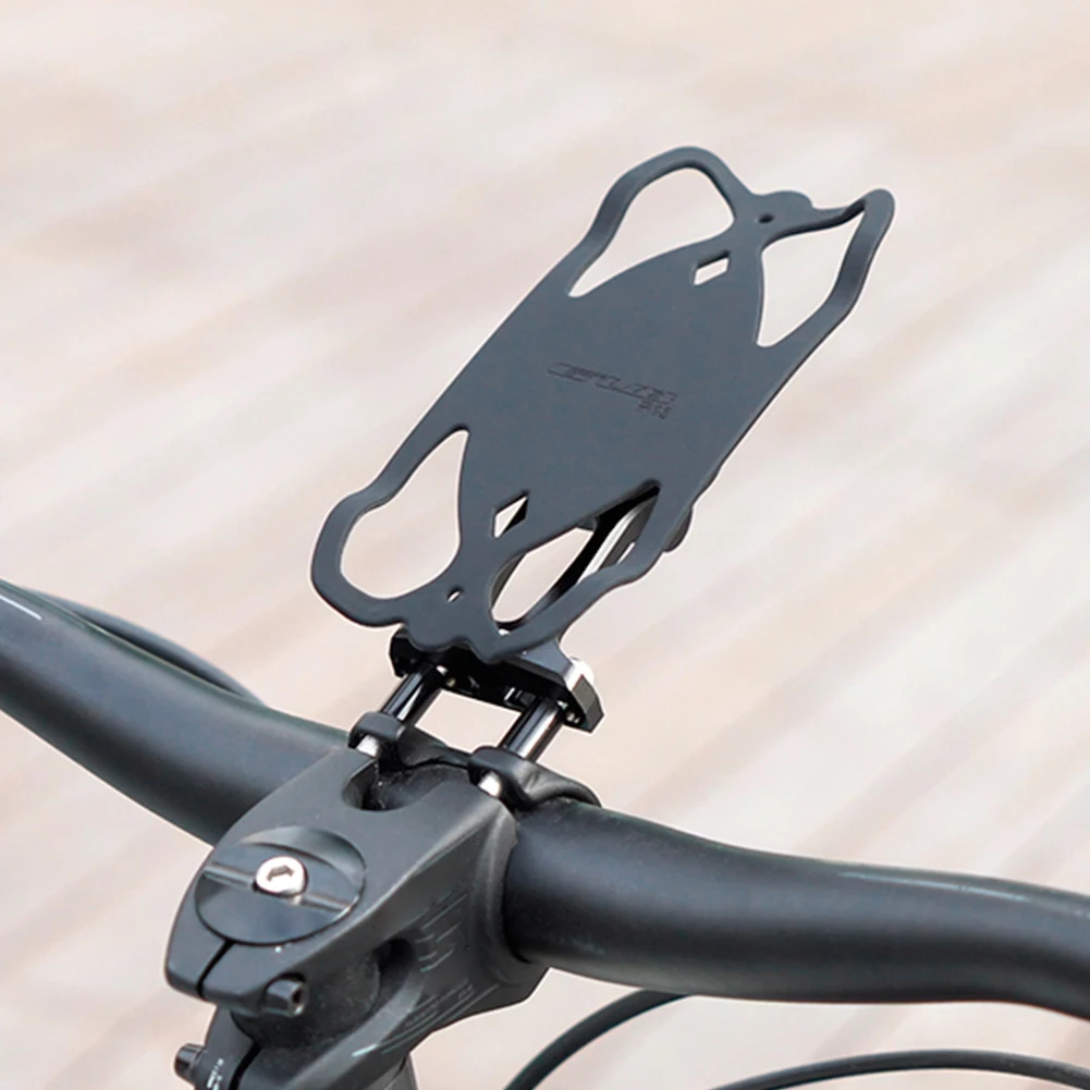 سيليكون دراجة نارية الهاتف المحمول دعم الدراجة المقود الهاتف جبل دراجة الملاحة حامل جوّال بلاستيكي دراجة الملحقات #2