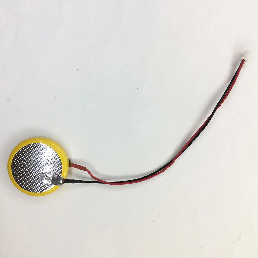 2PCS/LOT Rechargeable Battery Button Cell Welding Line Battery LIR2450 2450 3.6V 110mAh Lithium Take The Plug