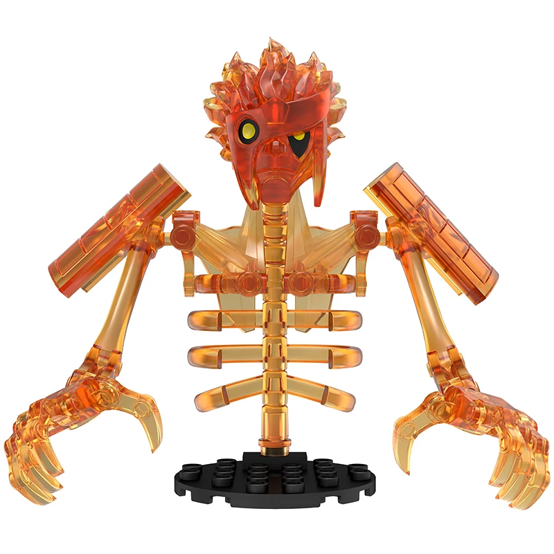 Anime-Actionfiguren-Bausteine-Set – Ninja Susanoo Bone Modellbausatz, 3D-Montagespielzeug für die Sammlung von Kindern und Erwachsenen, Halloween-Geschenk – Detail 14