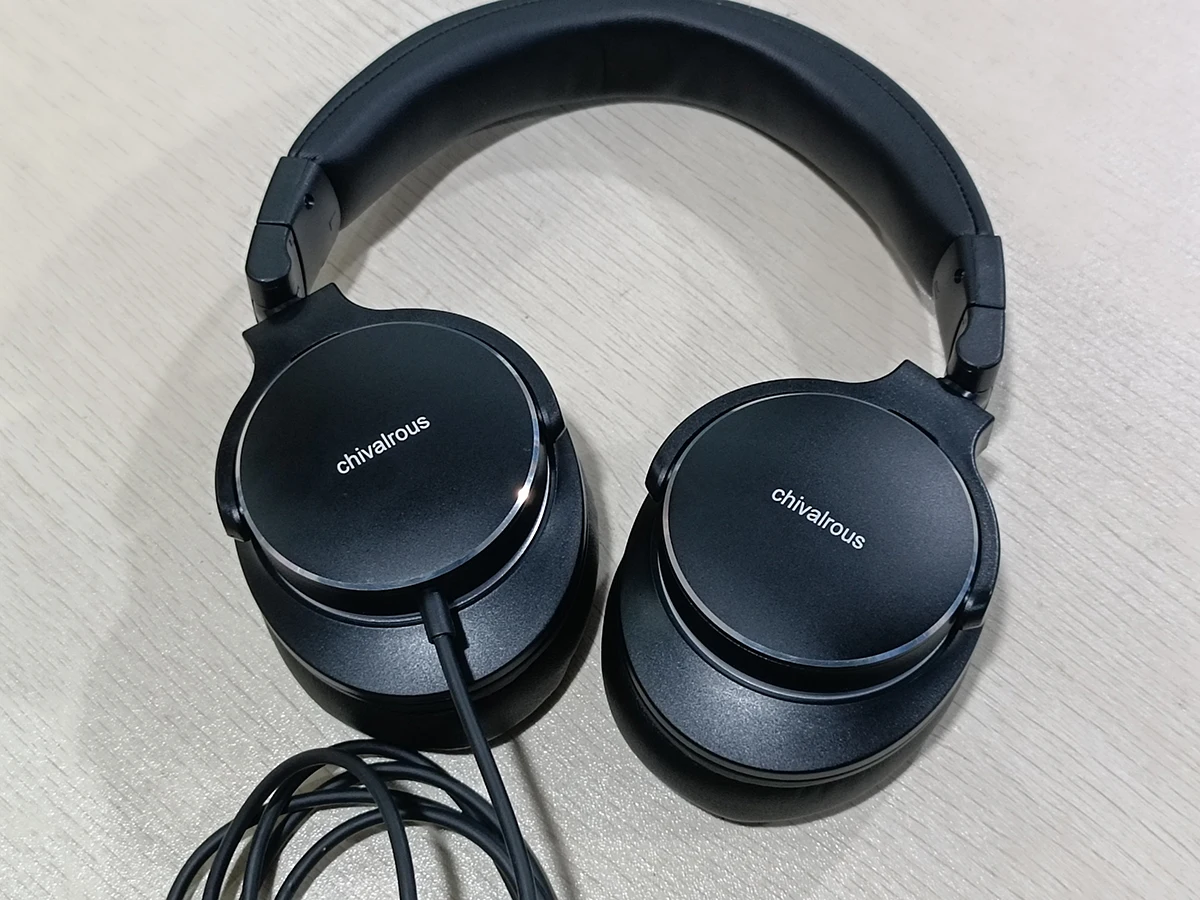 Наушники chivalrous, Hi-Fi наушники с динамиком из бериллия 4,5 см, движущаяся катушка