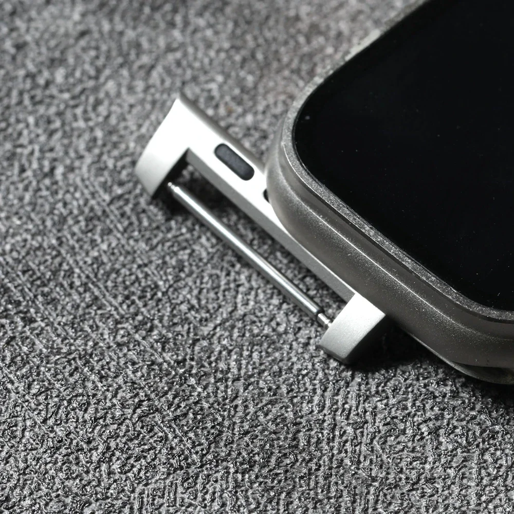 24MM 내경 커넥터, 애플 워치 49MM 46MM 45MM 44MM ultra2 S10 티타늄 커넥터와 호환 가능