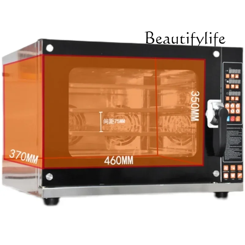 Automatic oven commercial multi-function hot air circulation electric steam oven baking machine