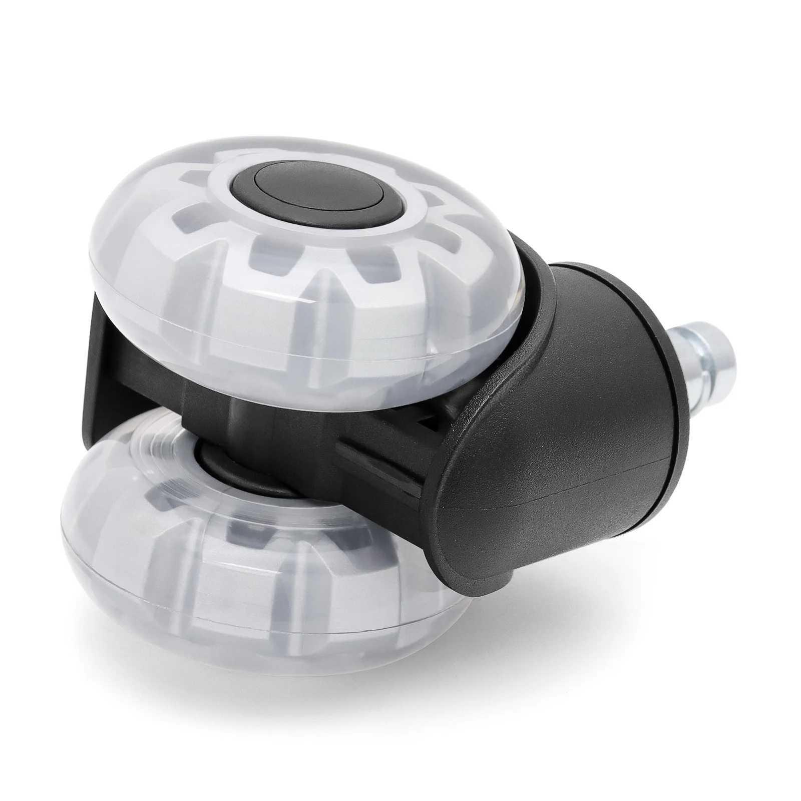 Ruedas silenciosas para silla de oficina, ruedas giratorias suaves y seguras, herrajes para muebles, ruedas para escritorio y oficina, 5 uds.