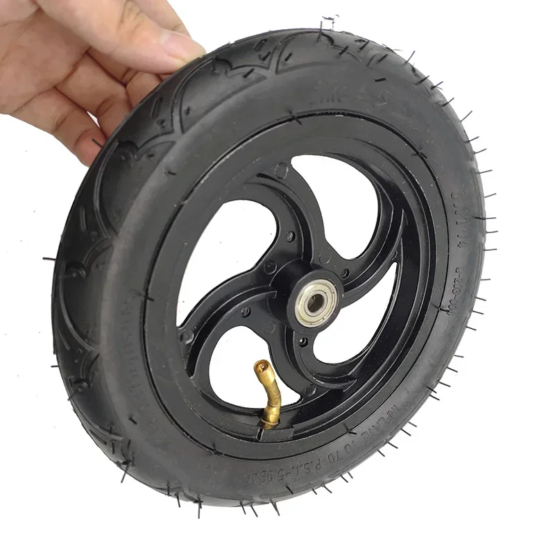 8x1 1/4 Aluminium Alloy Hub 32mm Width Inflated Tube Wheel 8\