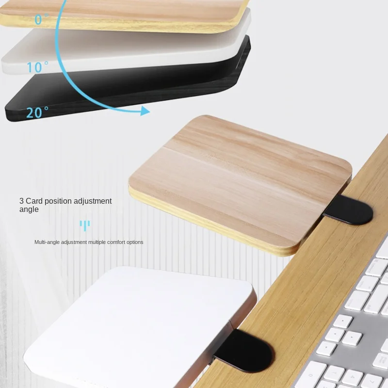 Computer hand bracket office desktop extension plate punch-free keyboard hand mouse pad wrist arm bracket elbow support