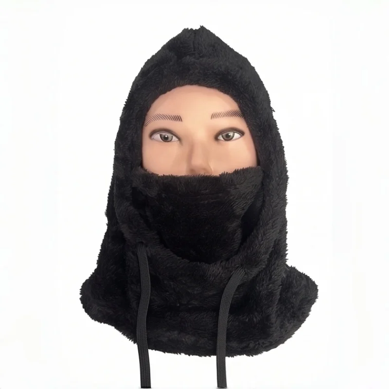 Balaclava Térmica Quente e à Prova de Vento em Fleece Polar, Ajustável para Esqui, Motociclismo e Ciclismo, Cobertura Completa para Rosto e Pescoço, Máscara de Inverno