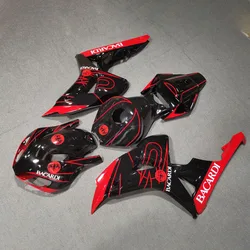 Injection molding replace Fairings for Honda cbr 1000 rr 2006 2007 red black bodywork CBR1000RR 06 07 plastic fairing kit rfv29