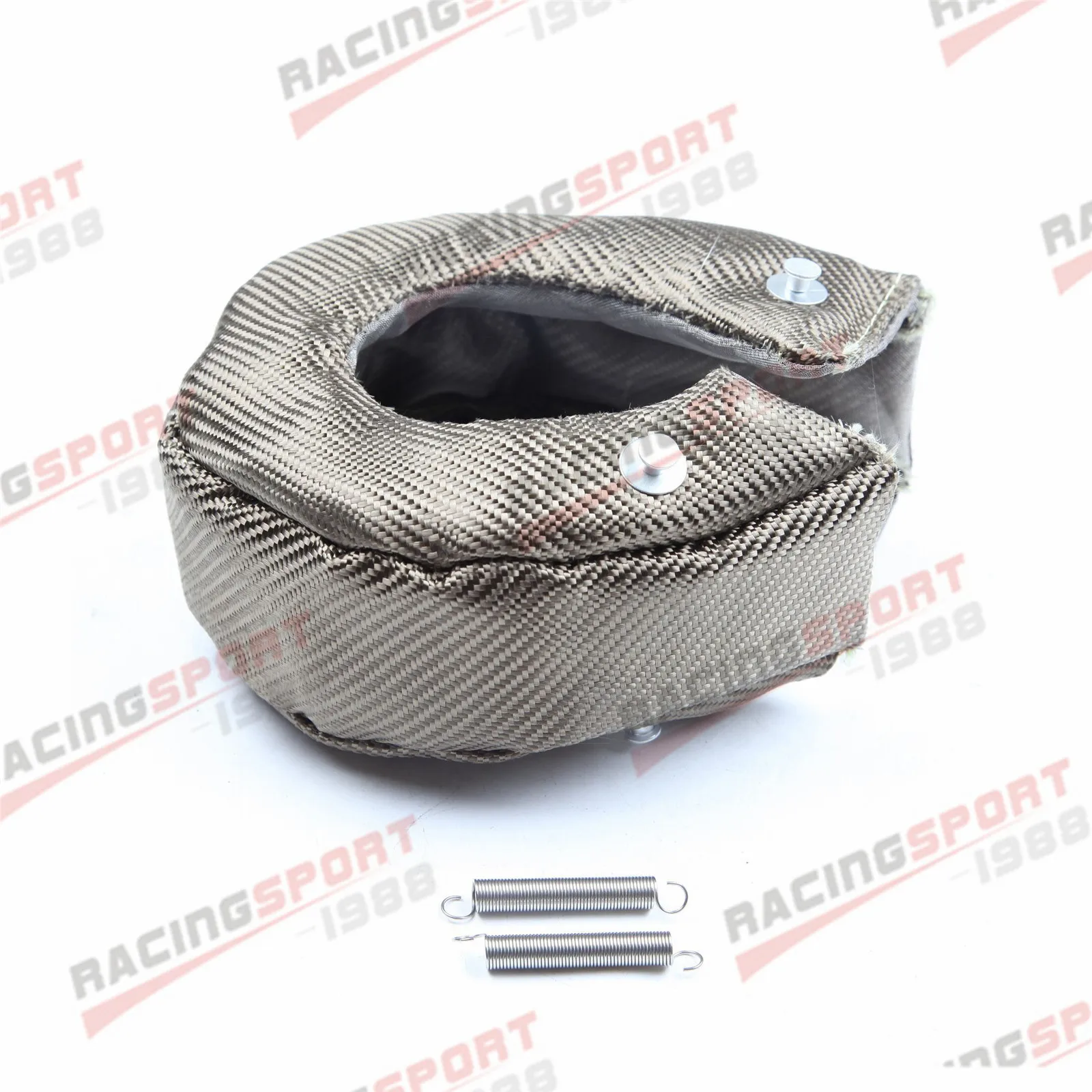 T25 T28 GT28 GT30 GT35 T37 T3 Exhaust Turbo Blanket Titanium Heat Wrap