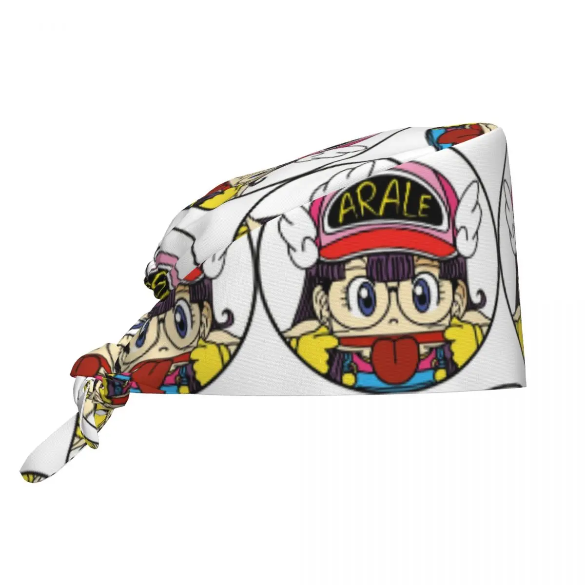 Arale Poking Poop Dr Slump الدعك قبعة الموضة Unchi-kun أنيمي الجمال الحيوانات الأليفة الطبيب البيطري الجراحية قبعات الحيوانات الأليفة الاستمالة التمريض قبعات العمل قبعة