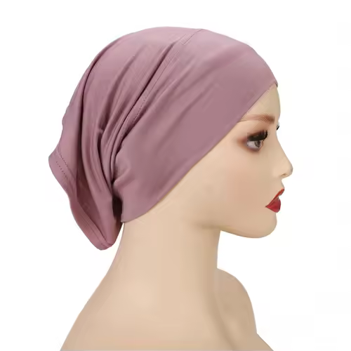 Cotton Modal Inner Hijab Undercap Muslim Turban Islam Underscarf Hijab Bonnet Soft Stretch HIjabs Tube Cap Turbante Mujer Hat - Image 33