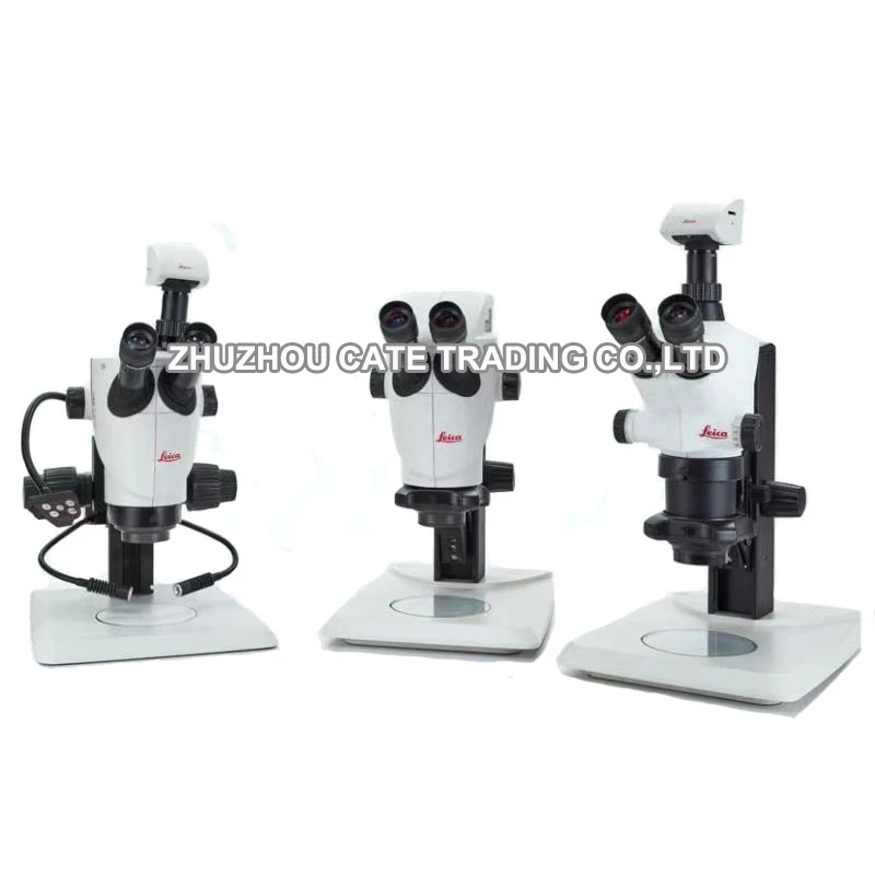 Adaptador de cámara de microscopio estéreo Trinocular, 0,5x, C, para Leica S6D, S9D, MS5, MZ6, M125, M205, instrumentos ópticos