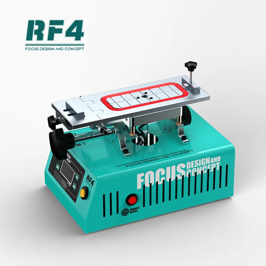 Máquina da manutenção do tela táctil do LCD, RF4, bomba de vácuo incorporado, sução super, 360 °, separador, RF-FREEDOM, 110 V, 220V