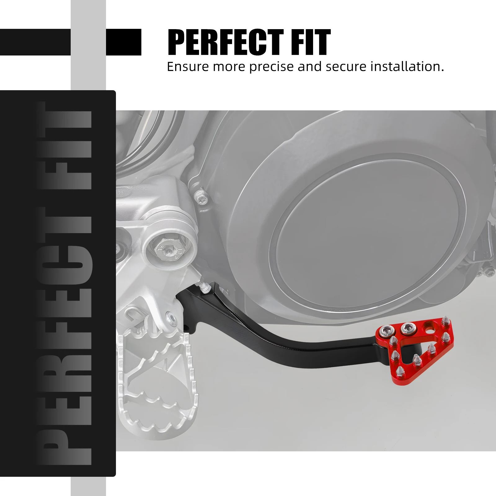 Image of (EU-Lager) Für GasGas 700 SM/ES 2022-2024 Einstellbarer Bremspedalhebel 690 Enduro R SMC R 2019-24 Husqvarna 701 Enduro Supermoto