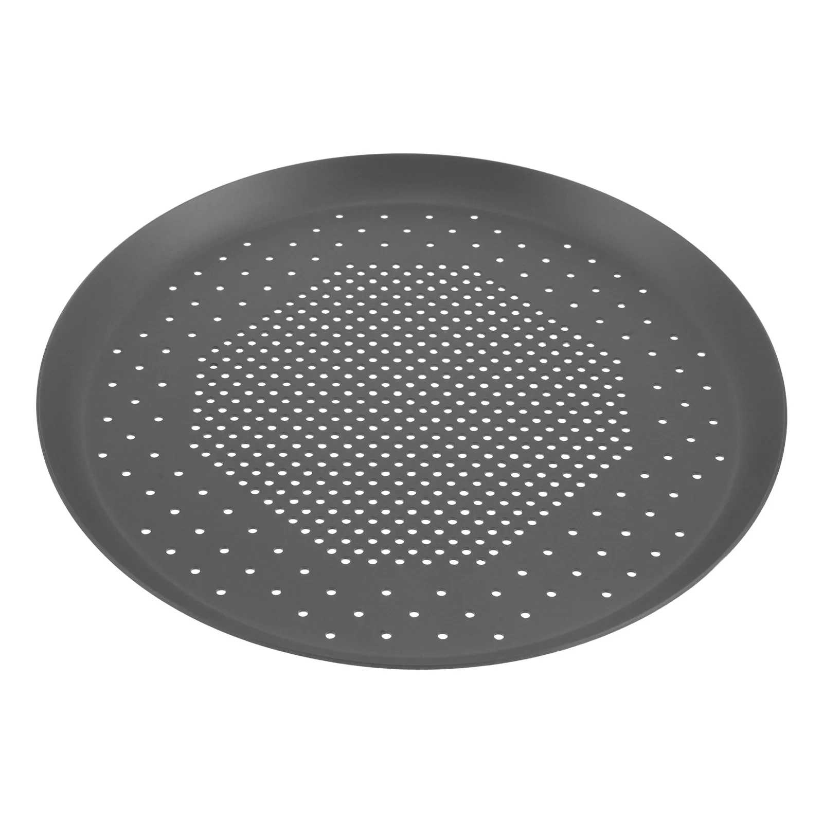 

Non Stick 9 Inch Round Pizza Pan Perforated Baking Tray for Even Heat Distribution Crispy Base Aluminum Alloy Pizza Pan