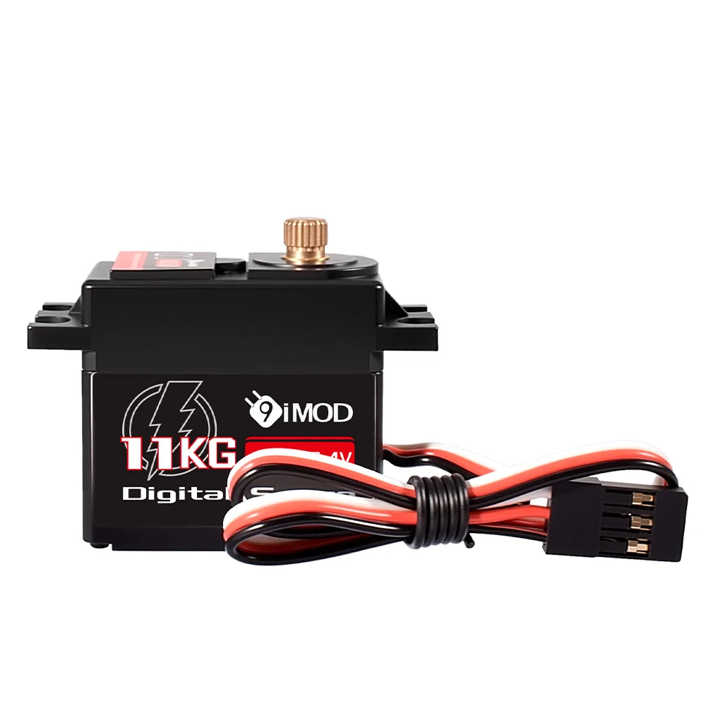 9IMOD 11KG Servo Digitale Metal Gear RC Servo 4.8V-7.4V Digitale Micro Motore con anima per il telecomando 1/16 Auto Aereo Ad Ala fissa