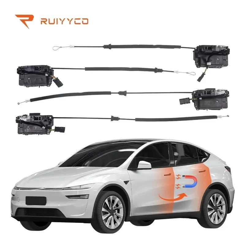 Hot Sale New Automatic Door Closer Power Closing System with Soft-Close & Auto-Lock for Model 3 Y 2020-2024 Upgrade Kit