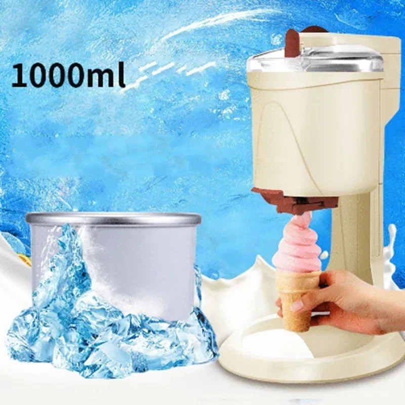 1000ML Automatic Ice Cream Machine BL-1000 Household DIY Slush Machine Sand Ice Shaving Machine Ice Cream Making Machine 220V