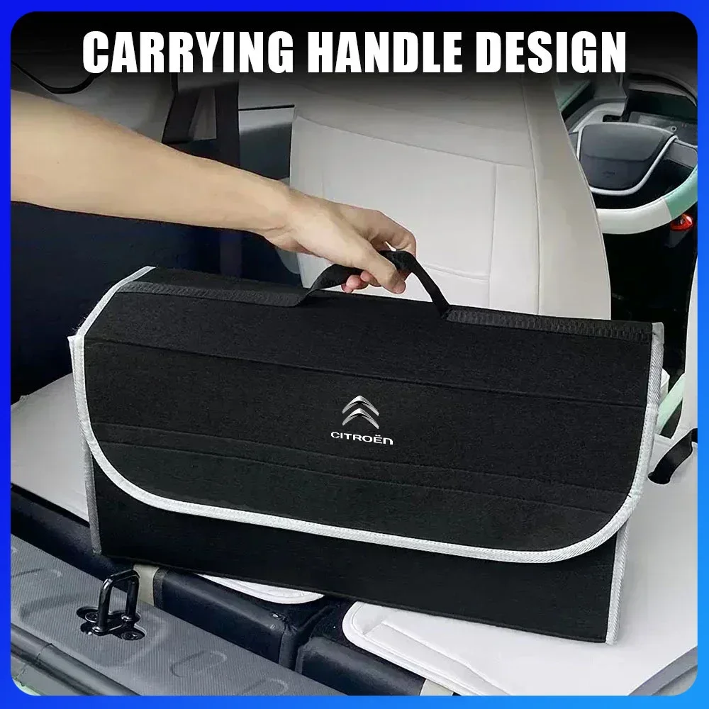 

Car Storage Bag Folding Travel Tidying Box Trunk Tools Case For Citroen C1 C2 C3 C4 C5 C6 C8 C4L DS3 DS4 DS5LS DS6 Accessories